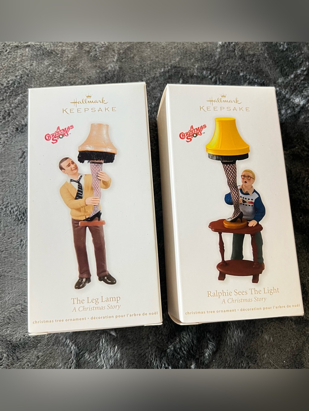 New Hallmark Keepsake A CHRISTMAS STORY Ornament Bundle